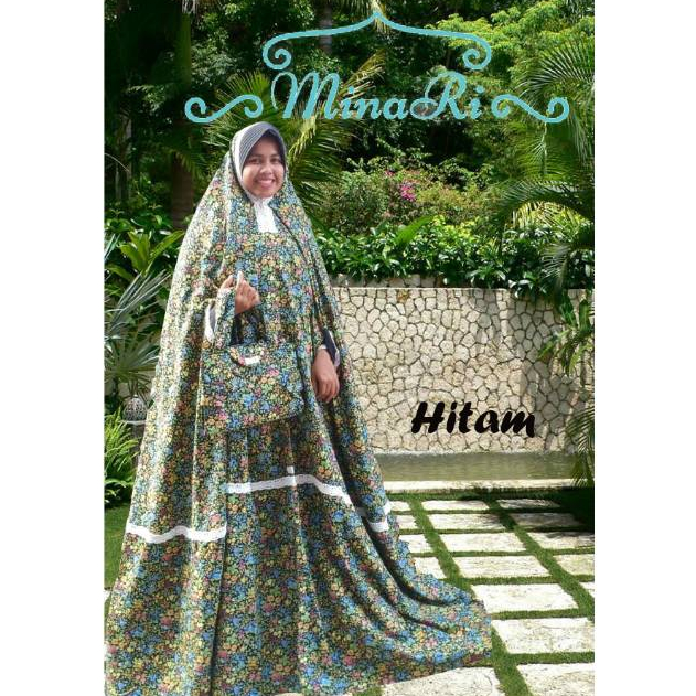 Mukena Terusan Katun Jepang Minari