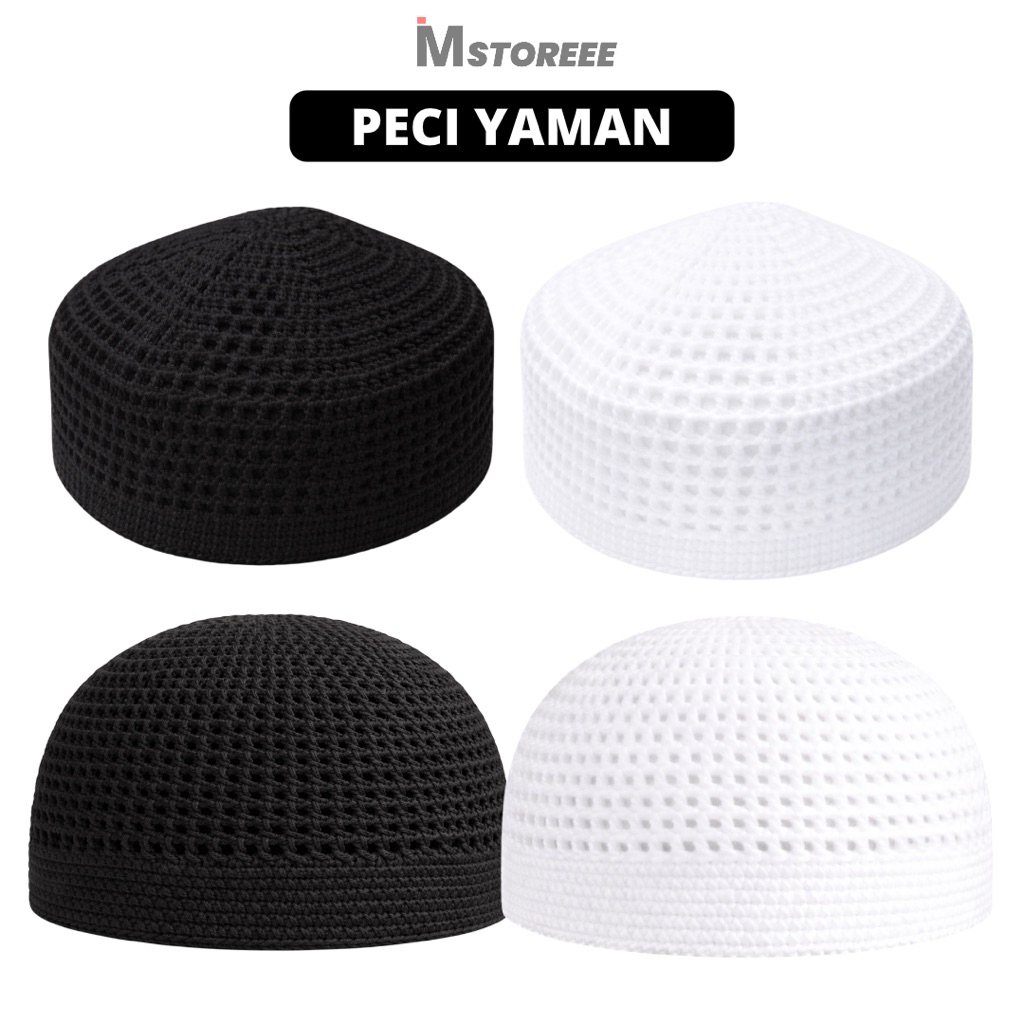 PECI KOPIAH RAJUT YAMAN DEWASA