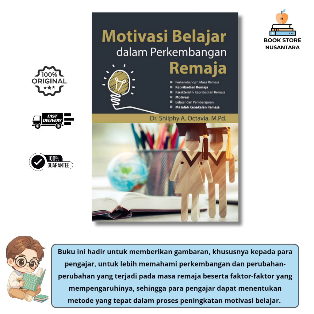 Buku Motivasi Belajar dalam Perkembangan Remaja - Buku Keguruan - Ilmu Pendidikan - Psikologi Remaja