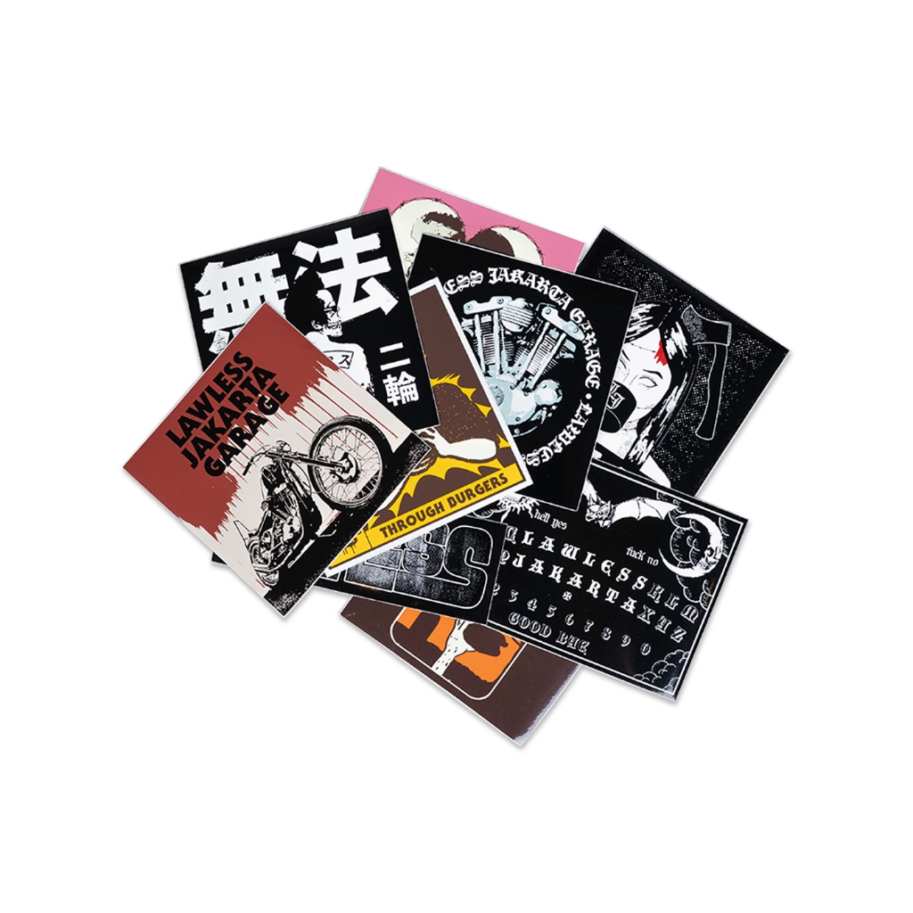 Lawless Jakarta - Stick'em Up Sticker Pack