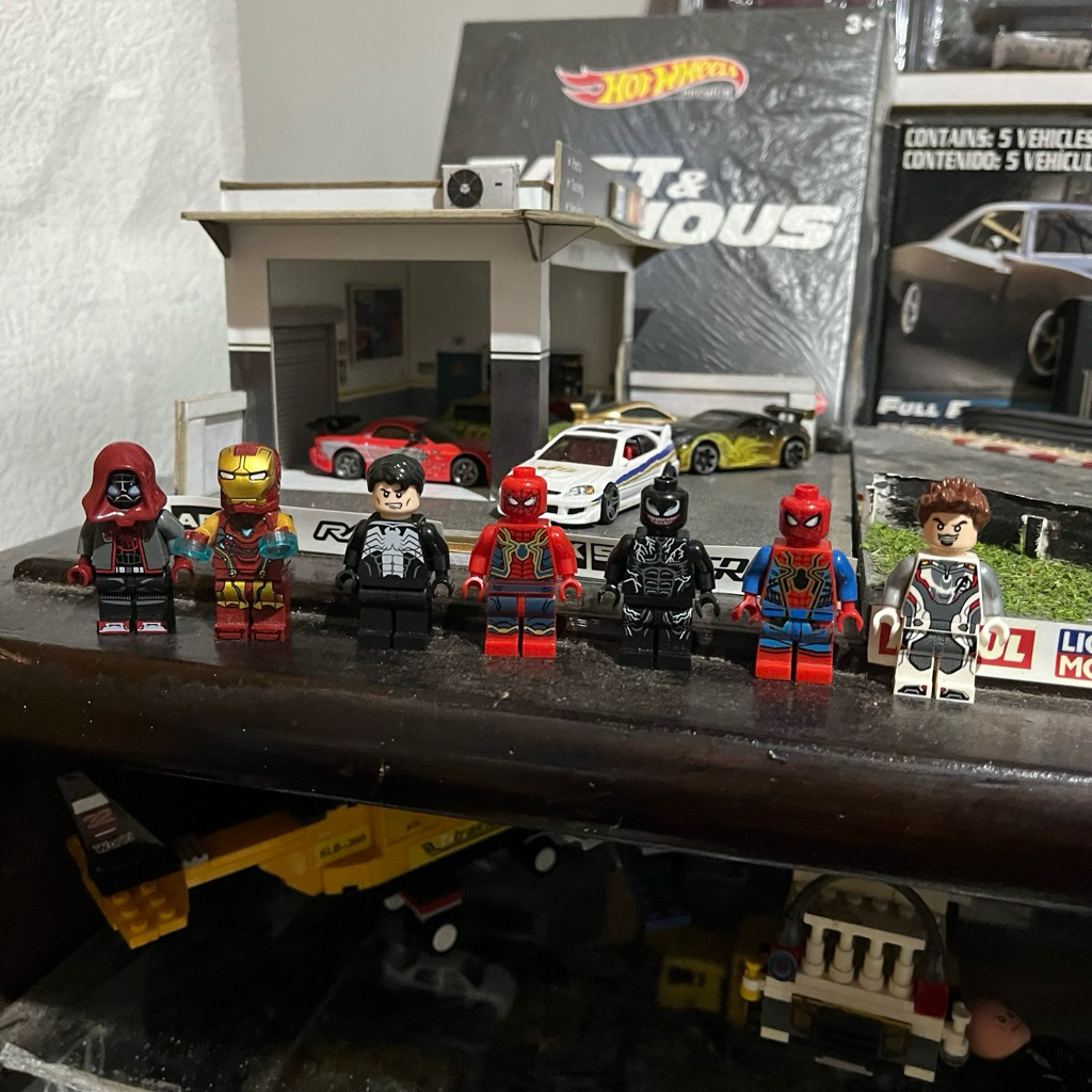 Brick Minifigure Superhero Marvel DC