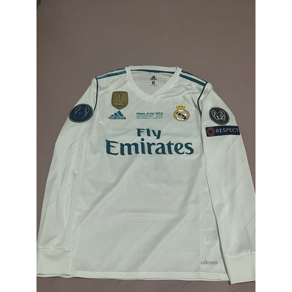 Jersey Madrid player issue retro LS 2017/2018