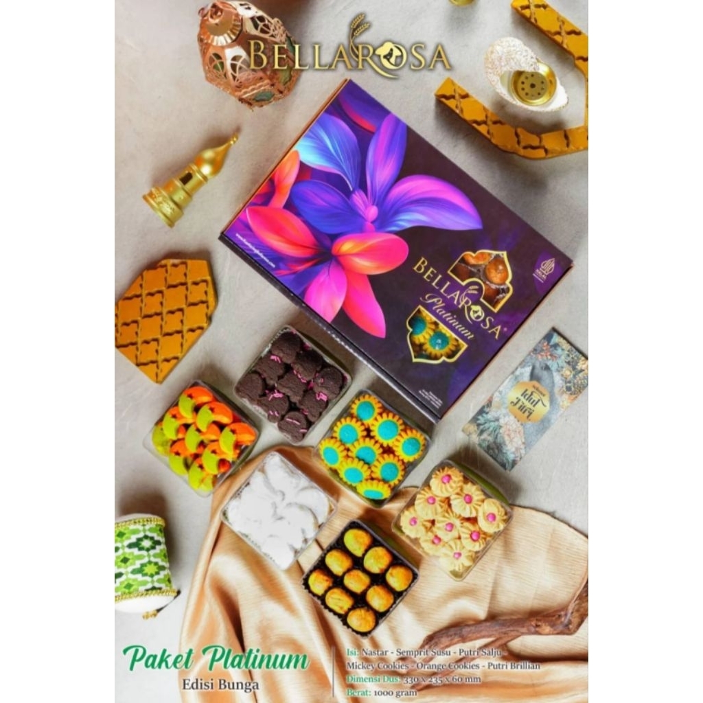 Bellarosa Platinum edisi bunga
