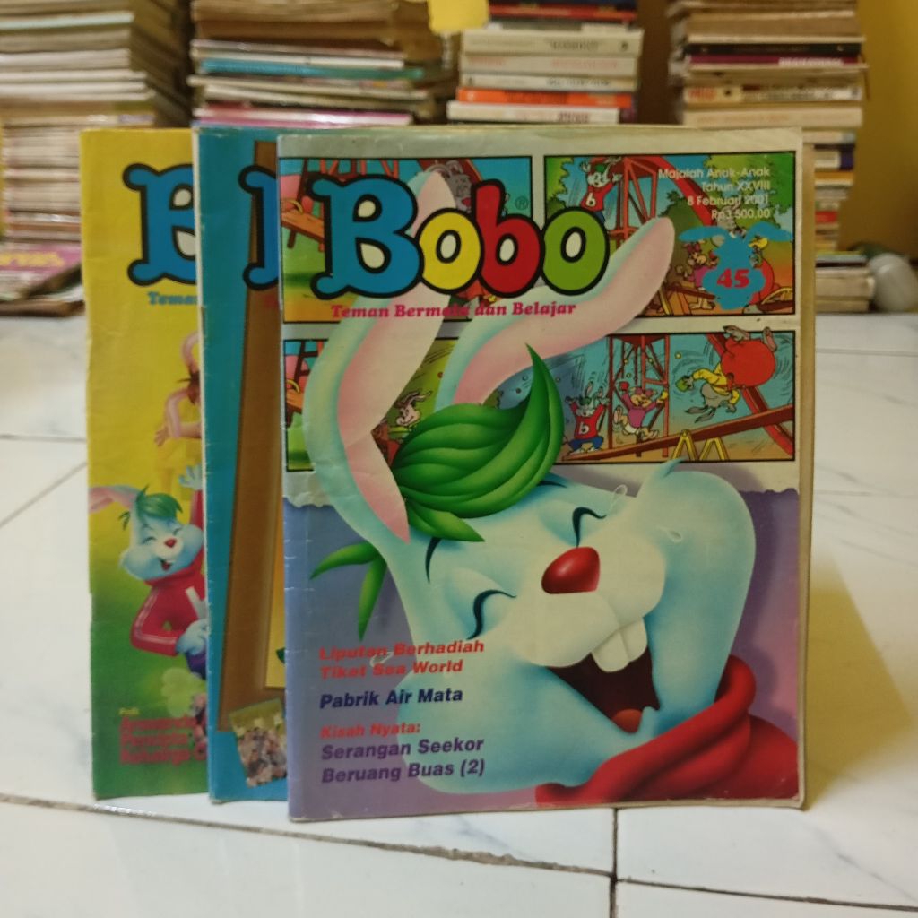 MAJALAH BOBO VARIAN TAHUN 2000 an