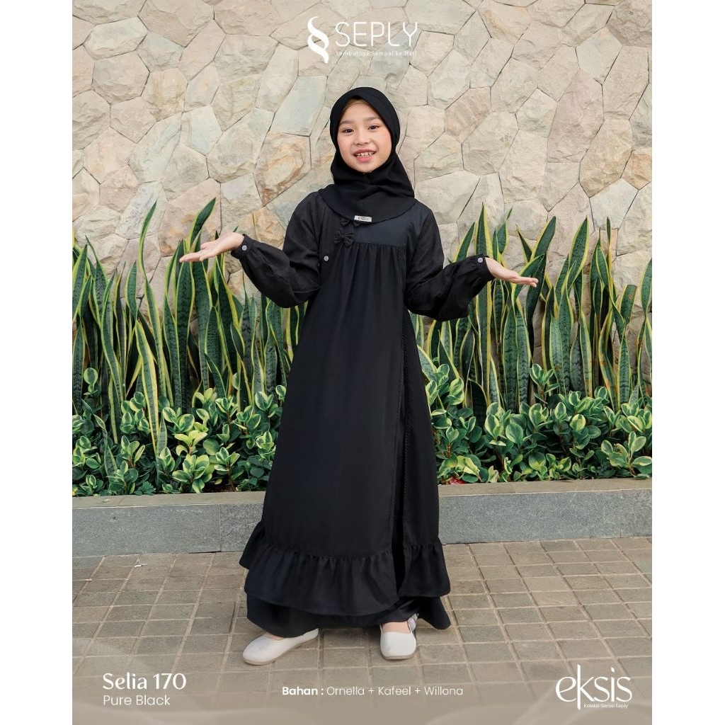 Gamis anak promo seply ethica