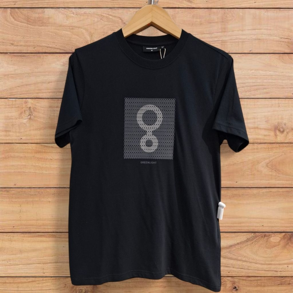 Greenlight Kaos Pria Basic Logo Regular Fit Original