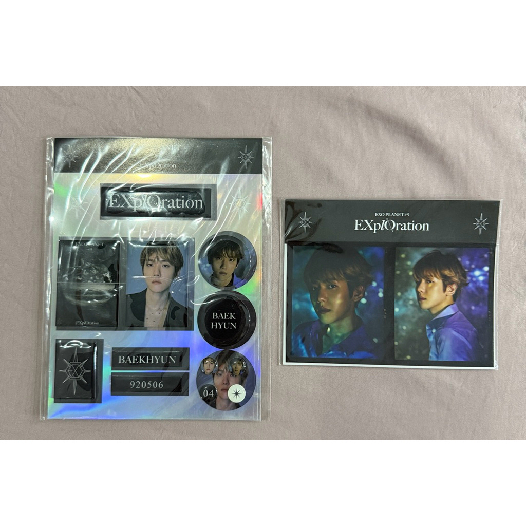 MERCH BAEKHYUN EXO PLANET 5