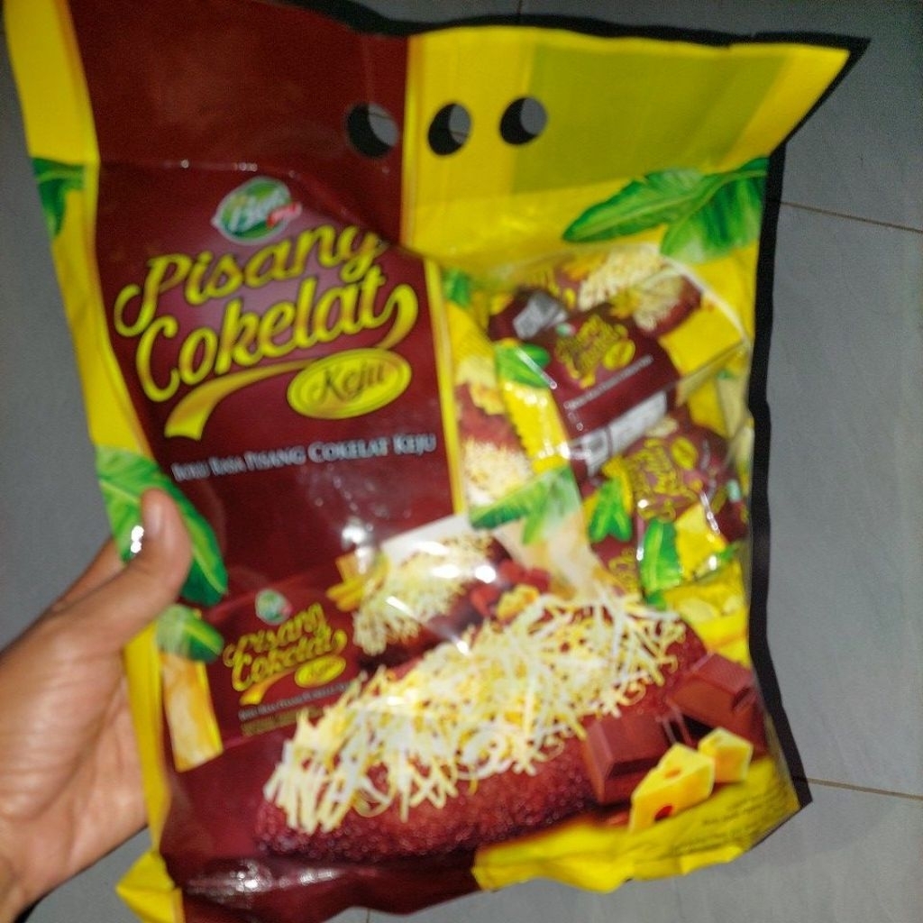 Bolu Pisang Coklat Keju 1 Dus isi 6 bungkus - Camilan Lezat untuk Teman Kopi