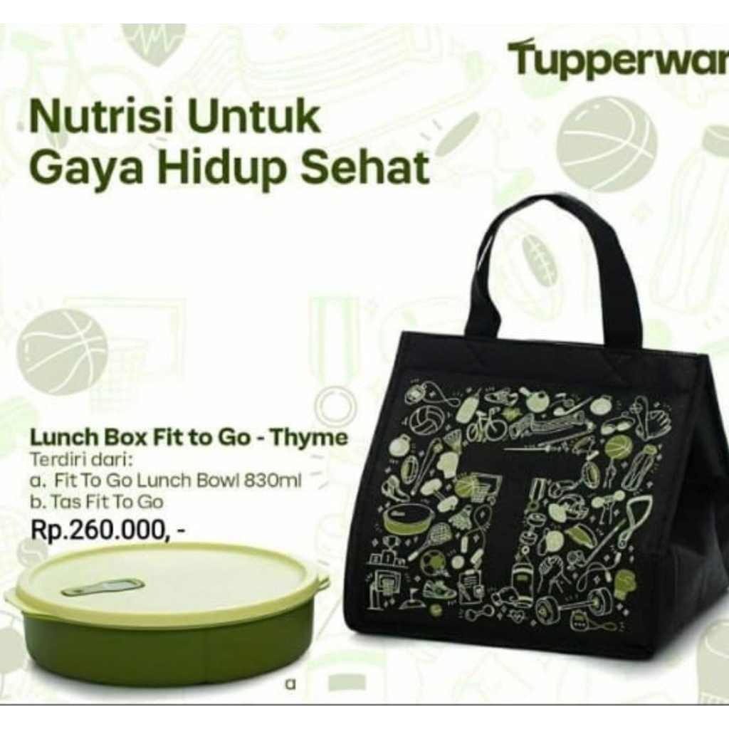 Fancy Lunch tupperware lunch box,cutlery,bang,bontot makan