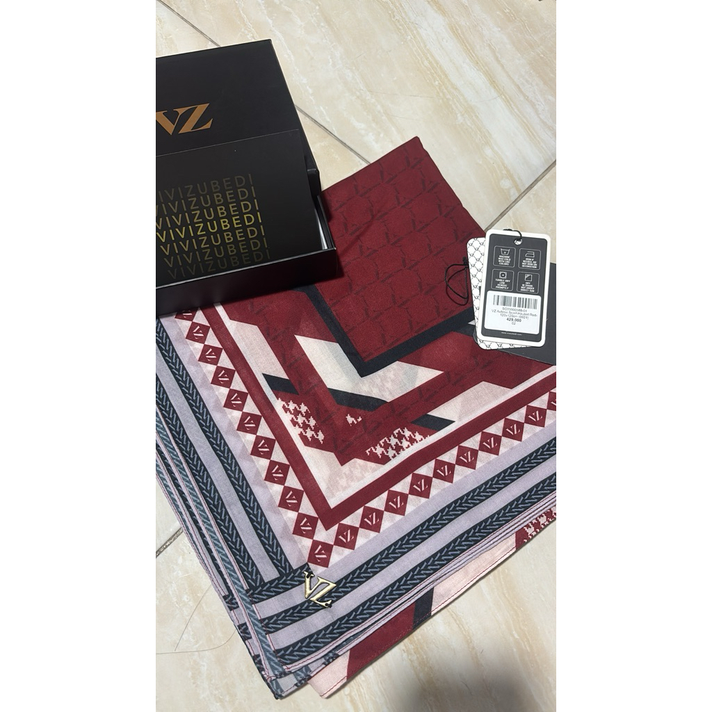VZ Aubree Scarves Maroon