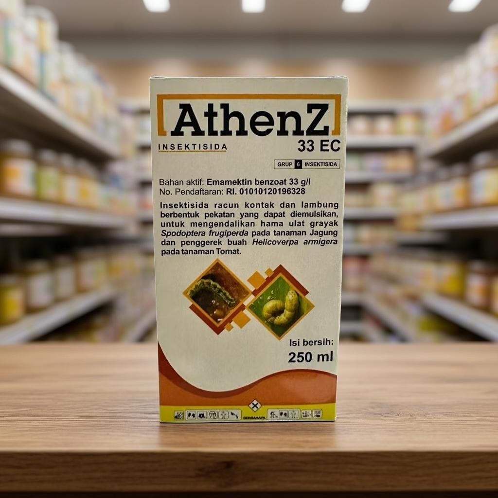 INSEKTISIDA ATHENZ 250ml - Hama Ulat Tanaman Jagung