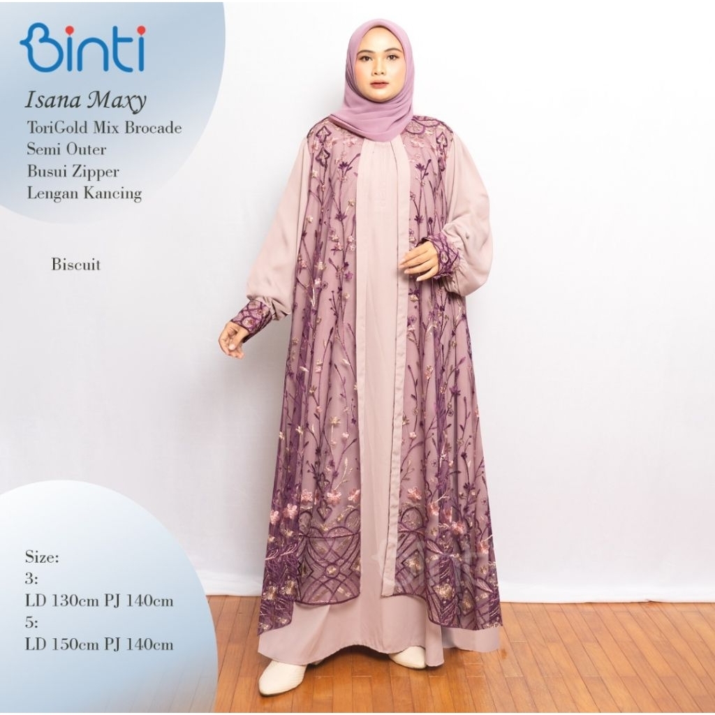 GAMIS MIX BROKAT JUMBO LD 136 XXXL ORI BINTI