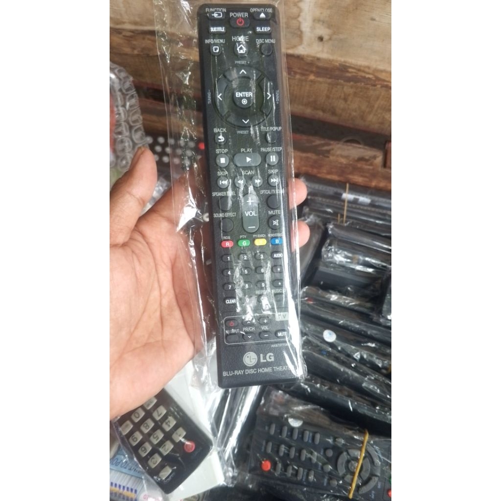remot lg home teater