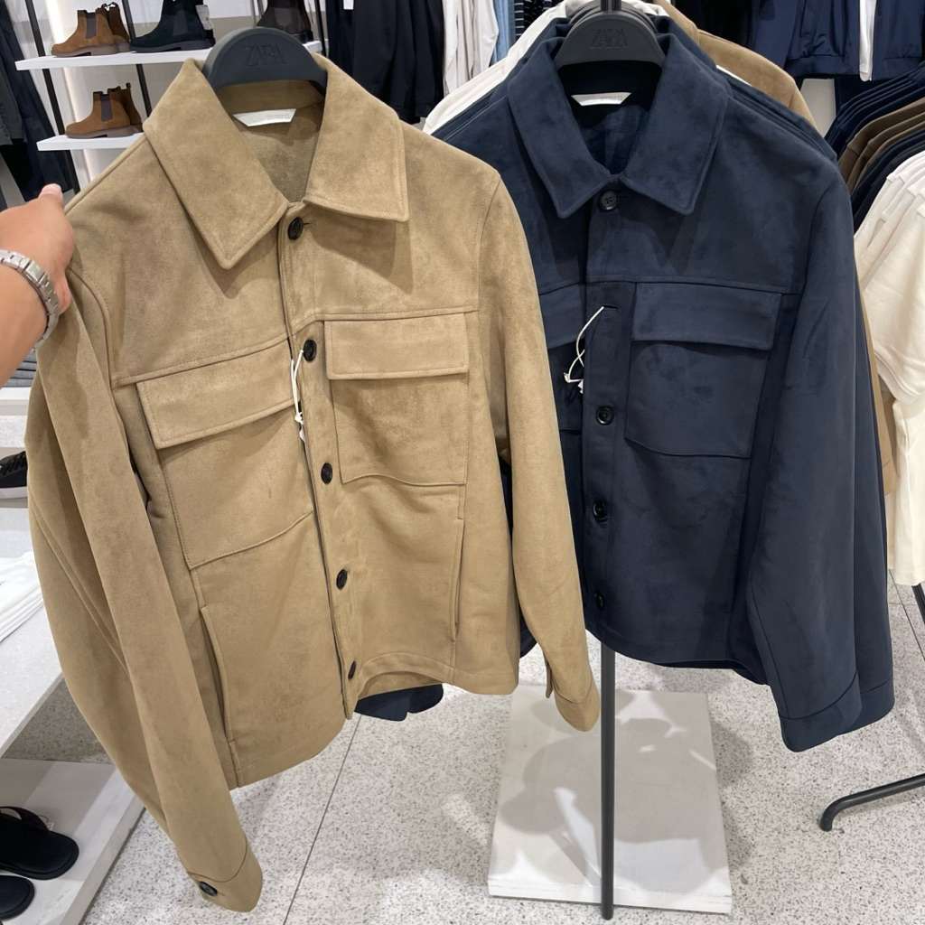 Jaket Suede ZARA MEN Jastip (jasa titip)