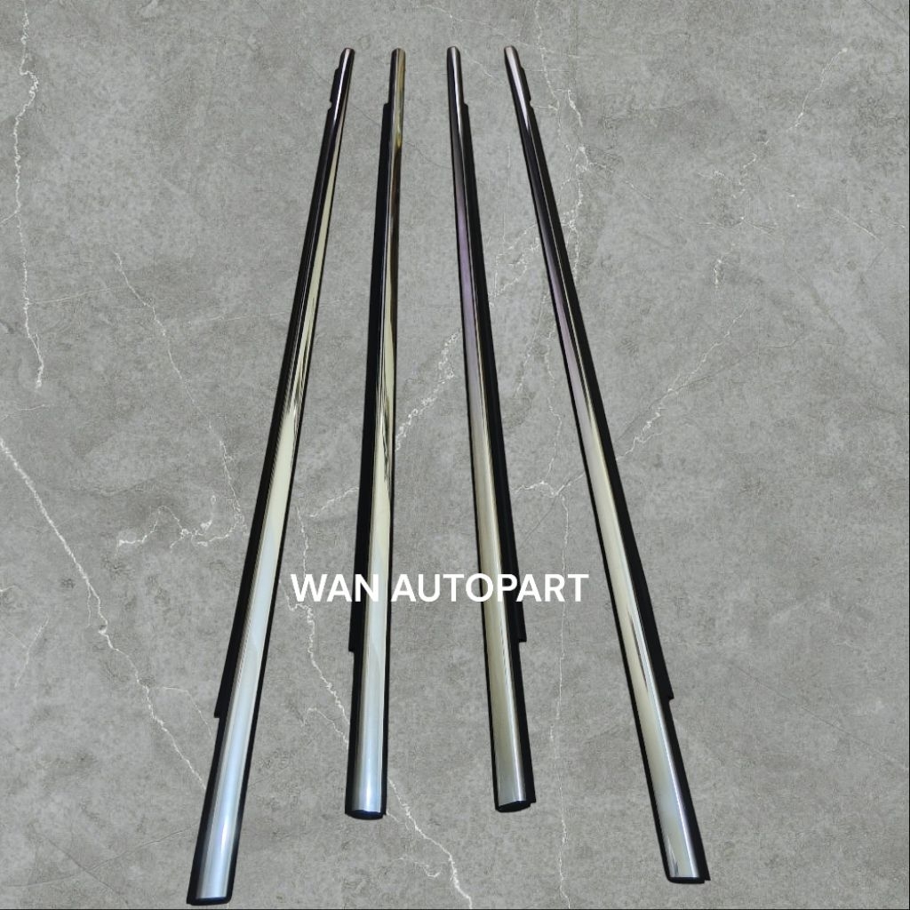 KARET KACA PINTU PELIPIT LUAR MOBIL TOYOTA AVANZA VELOZ 2022 UP ORIGINAL