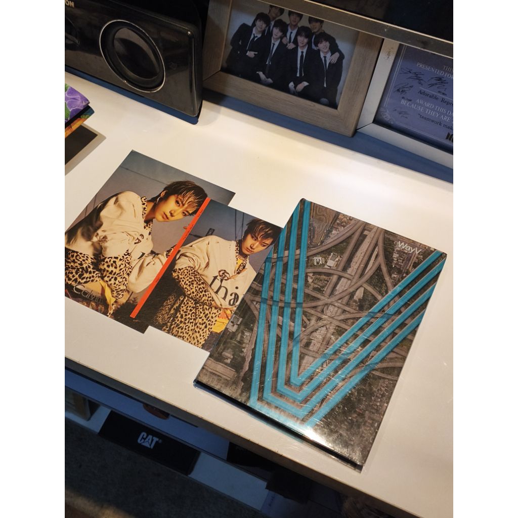 (NEGO) ALBUM WAYV KICKBACK BIRU POSTCARD TEN KICKBACK ALBUM ONLY