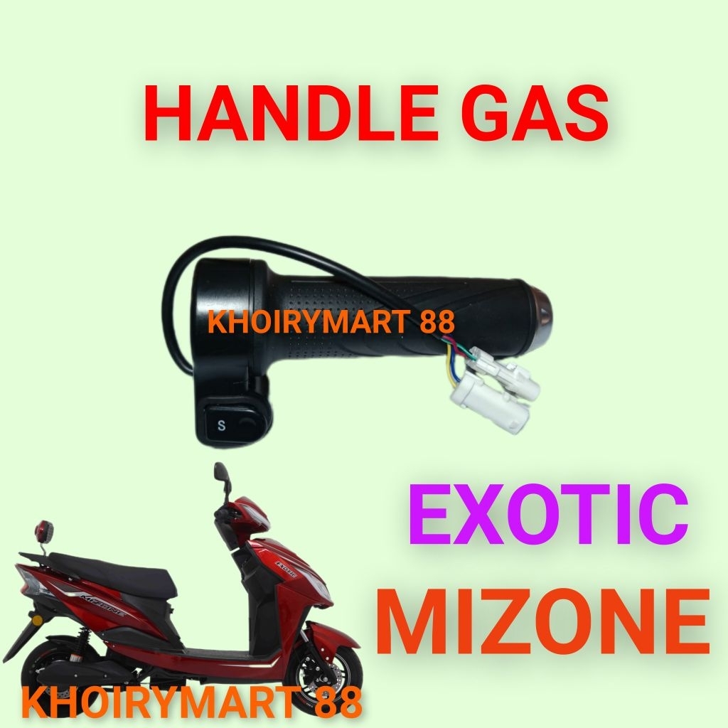 handle gas sepeda listrik exotic Mizone throttle gas sepeda listrik exotic mizone
