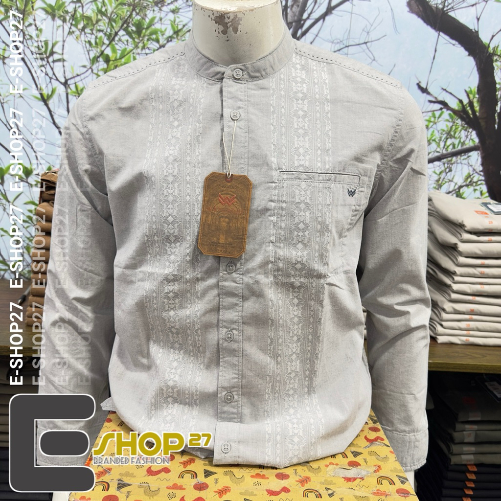 koko lengan panjang pria brand WATCHOUT - reguler WS812570023