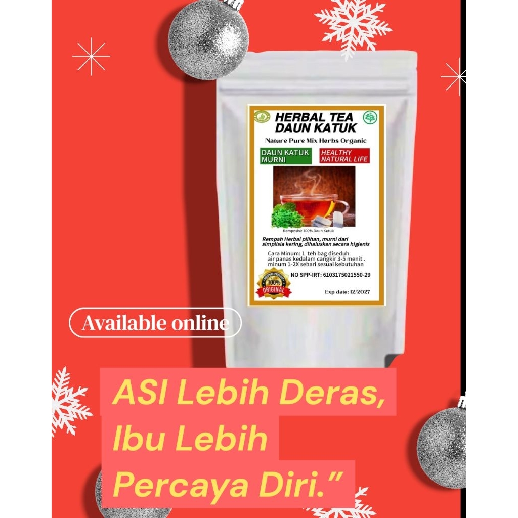 DAUN KATUK BUBUK MURNI ASI BOOSTER