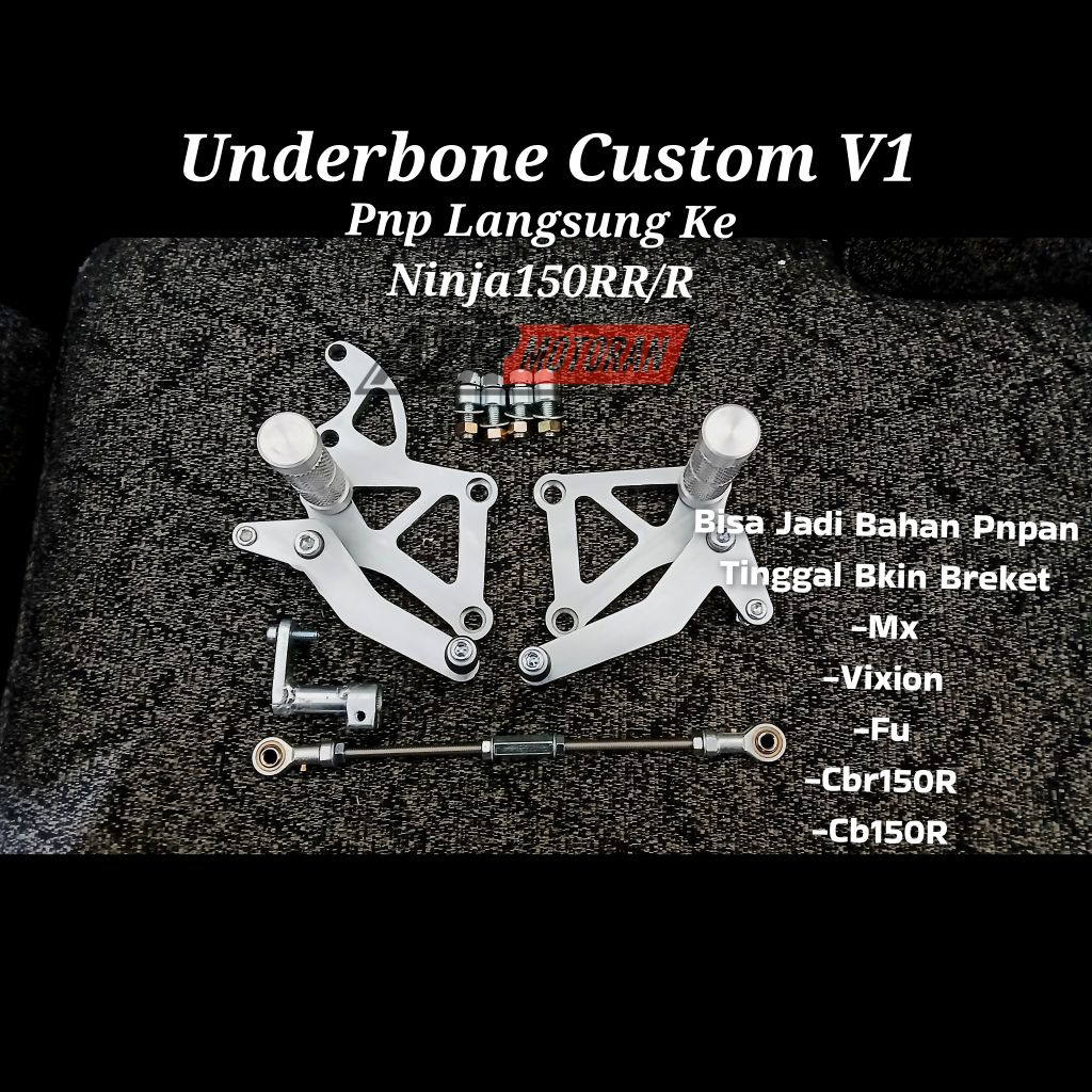 Underbone Custom Mx king Fu Sonic Model RCB Footstep Underbone