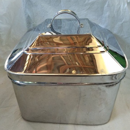 LANGSENG STAINLESS STEEL KLAKAT KOTAK DANDANG KUKUS 40 JENIS 2 MODEL SARANGAN