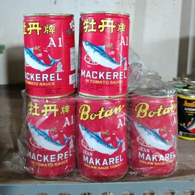 Sarden Botan Makarel 425gr Kaleng