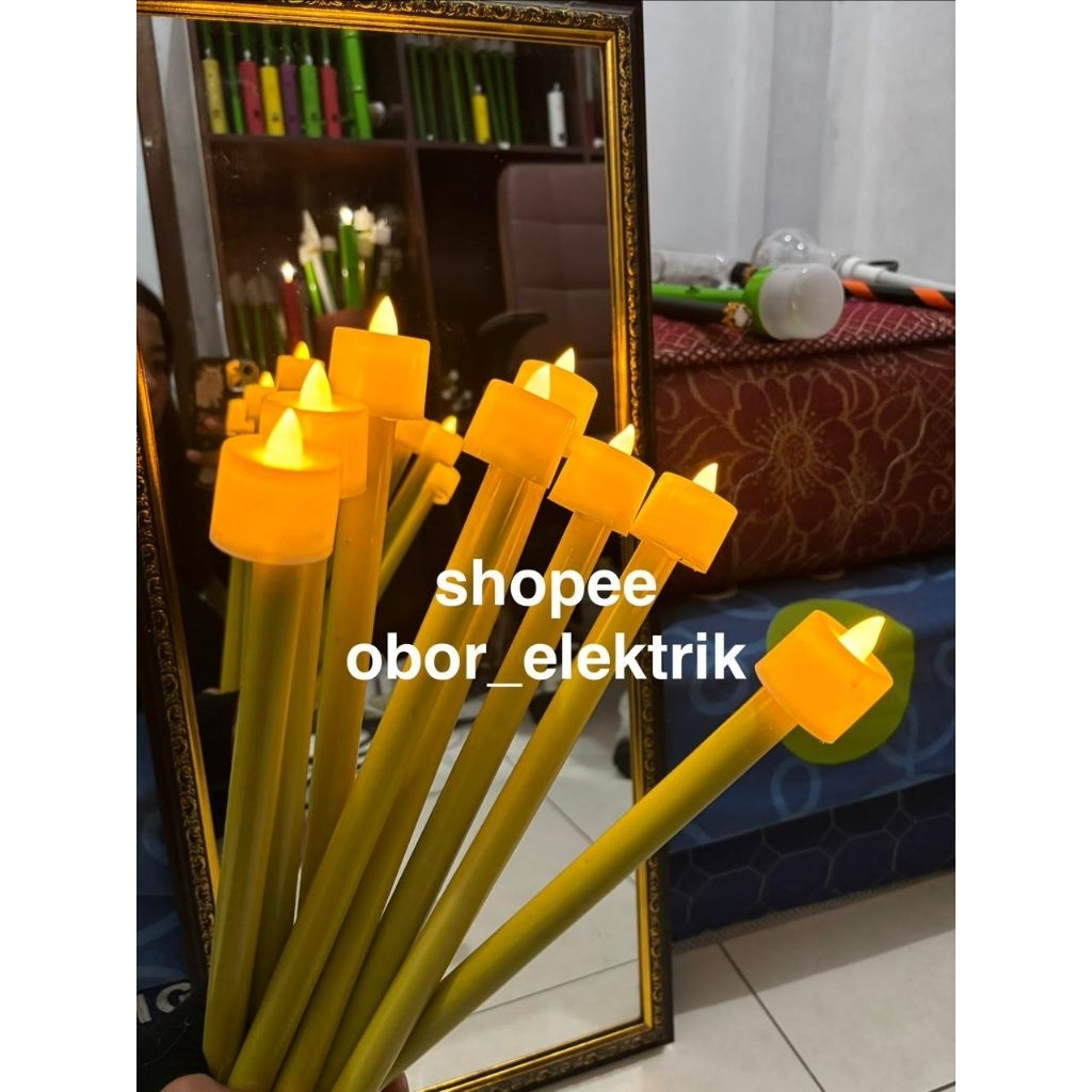 Hot Deals Obor Elektrik/Obor Led/Obor Pawai Takbiran/Obor Modern/Obor Karnaval/Mainan Anak/Lampu