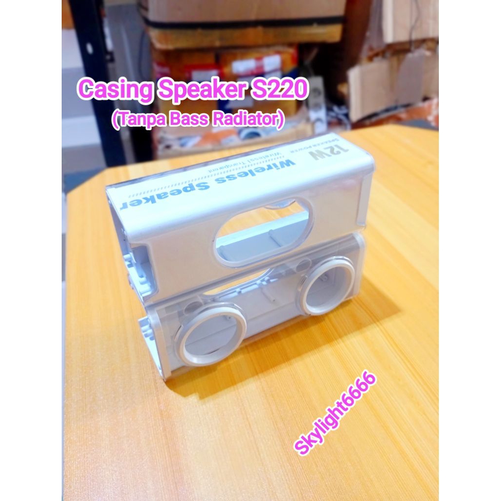Casing Speaker S-220 (Tanpa Bass Radiator)