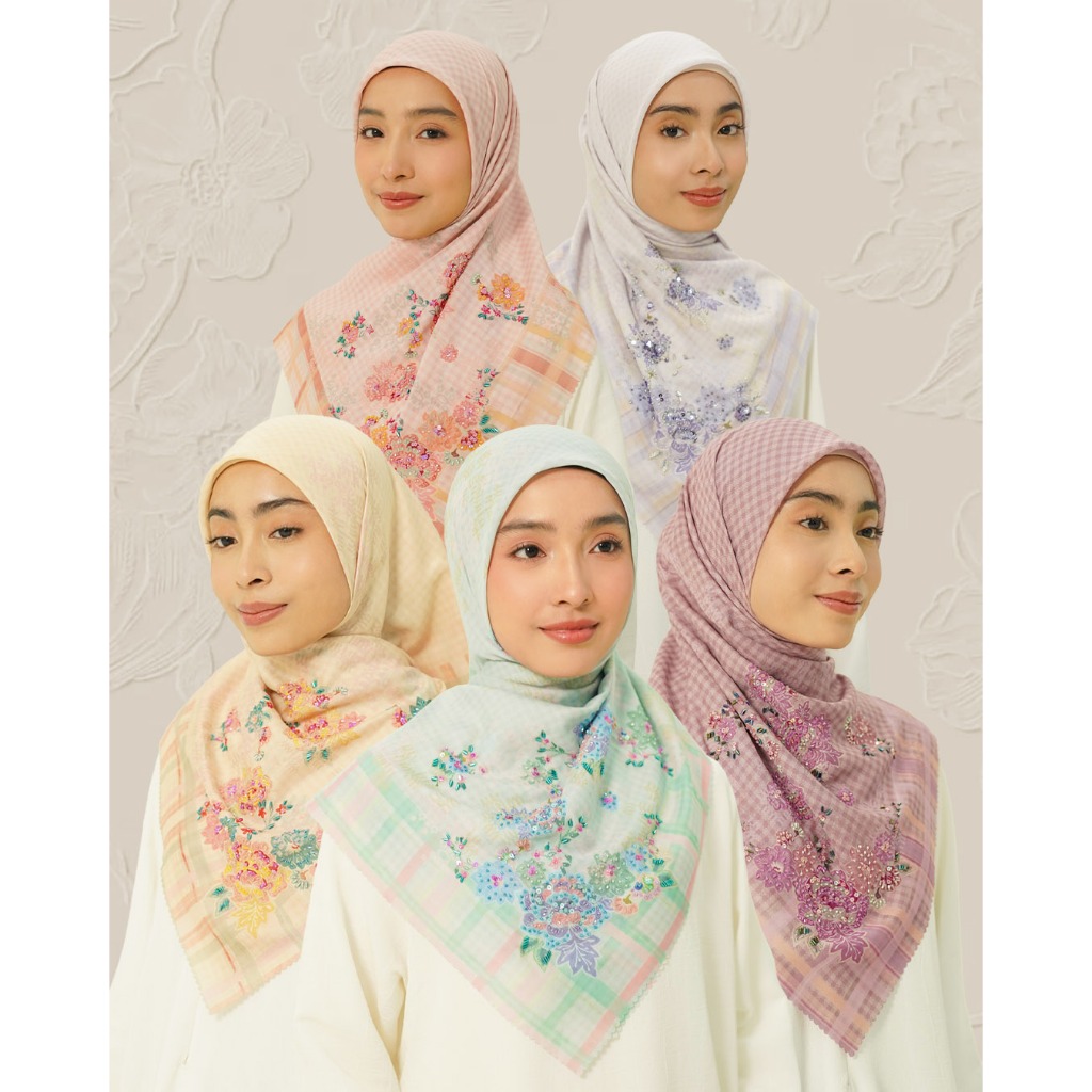 DOA - Binar Scarf - hijab Segi Empat