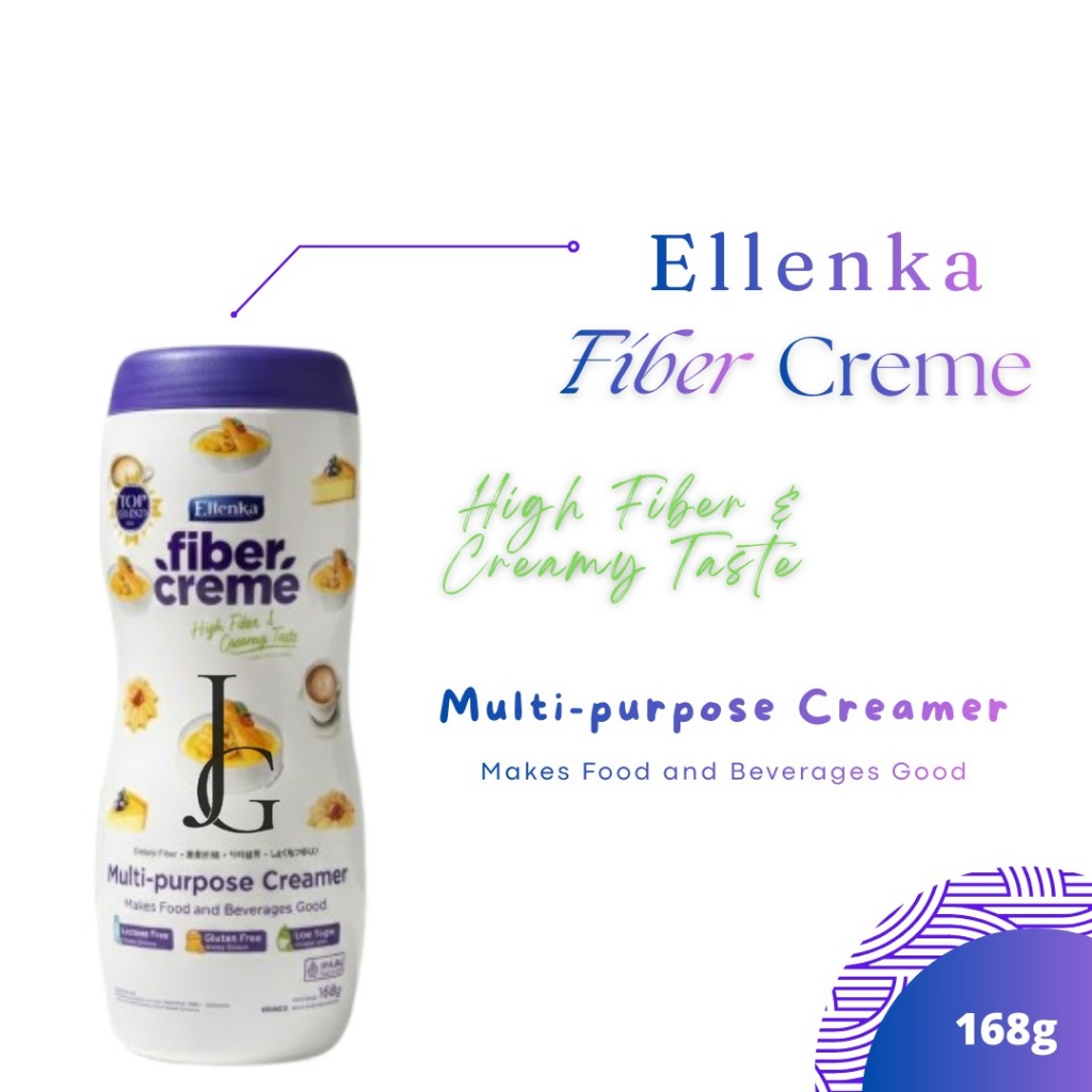 Ellenka Fiber Creme Botol 168 gram
