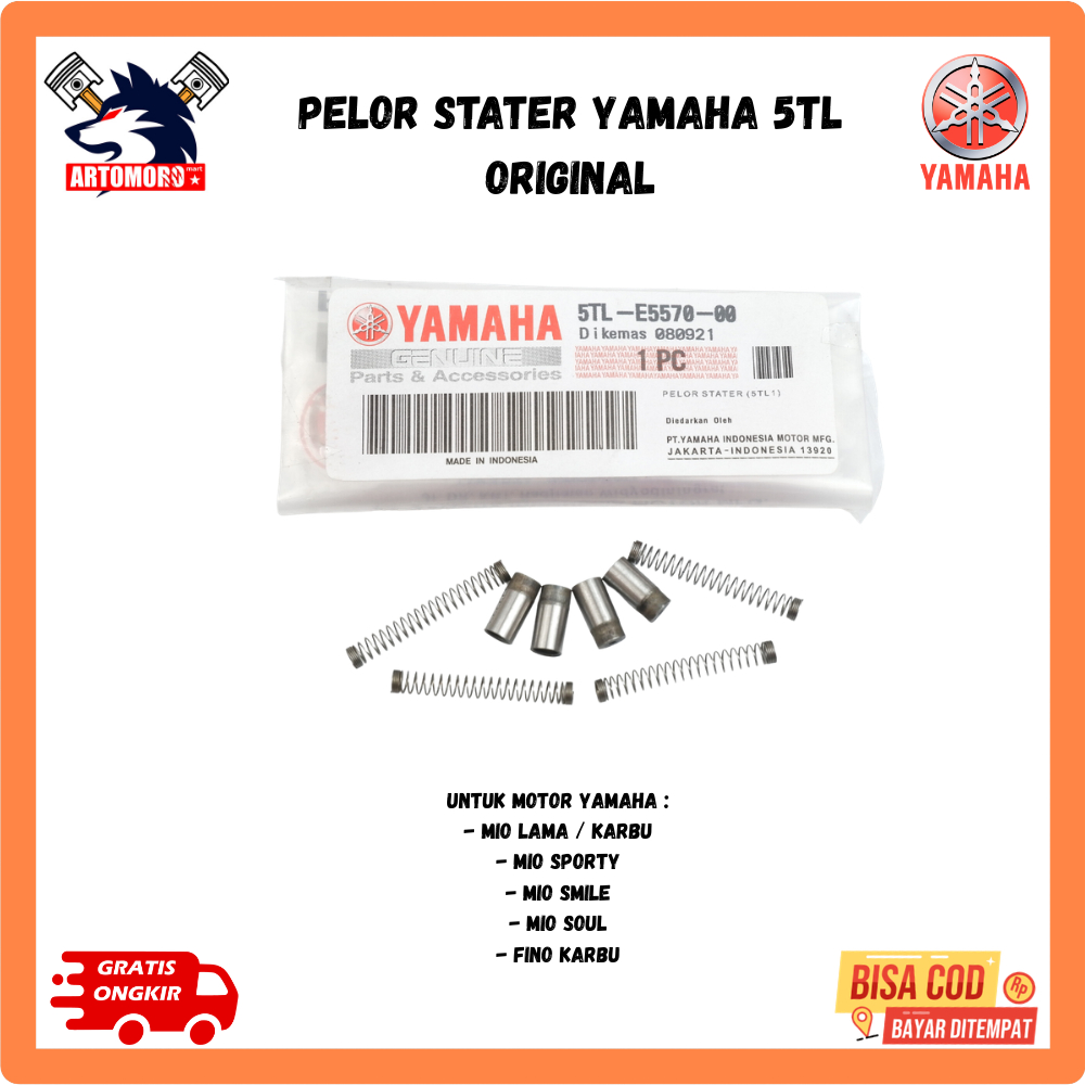 pelor stater mio sporty - pelor stater mio - pelor stater mio soul carbu 5tl - 5lw Original