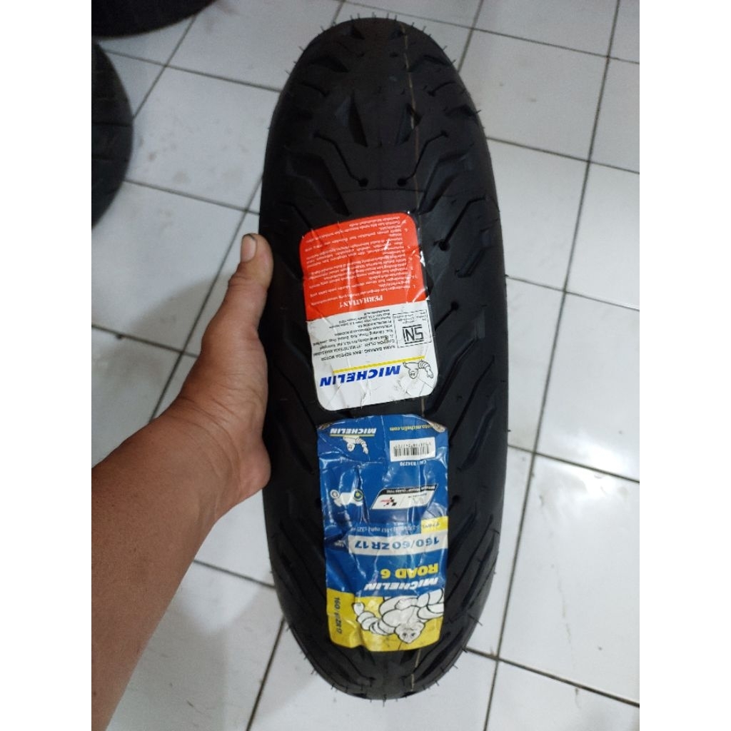 michelin road 6. 160/60-17 baru