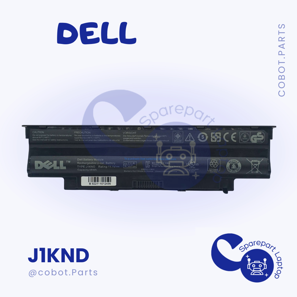 BATERAI LAPTOP DELL VOSTRO 1440 1450 1540 1550 2420 2520 48Wh J1KND