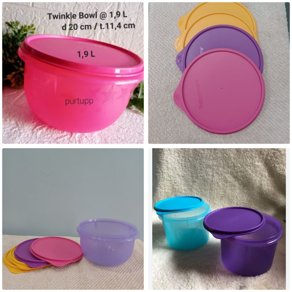 Tupperware Seal, Tutup Twinkle atau Texture Canister 1 pcs