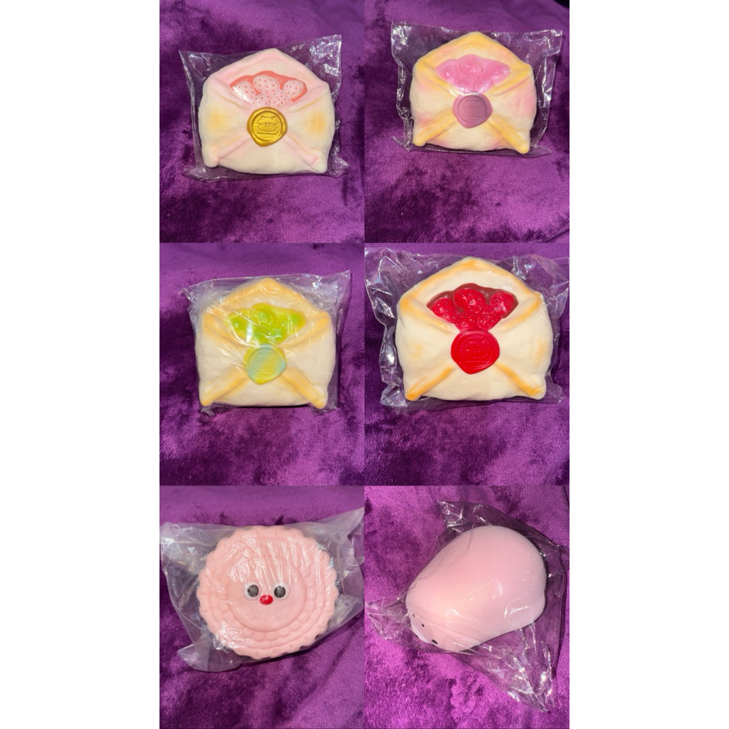 squishy envelope, mido oreo, mido seal