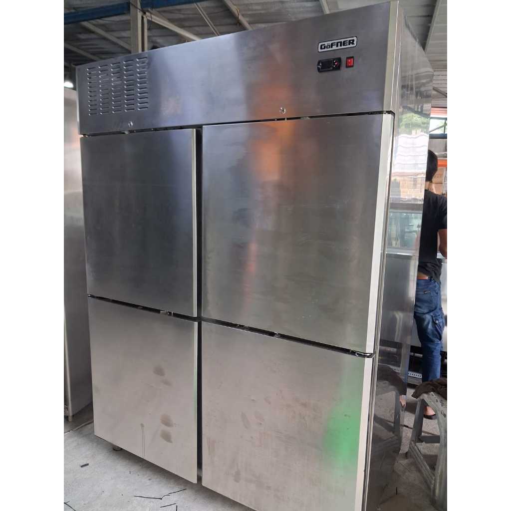 Second/Bekas Upright Freezer 4 Pintu Gofner murah/Freezer 4 Pintu Stainlees