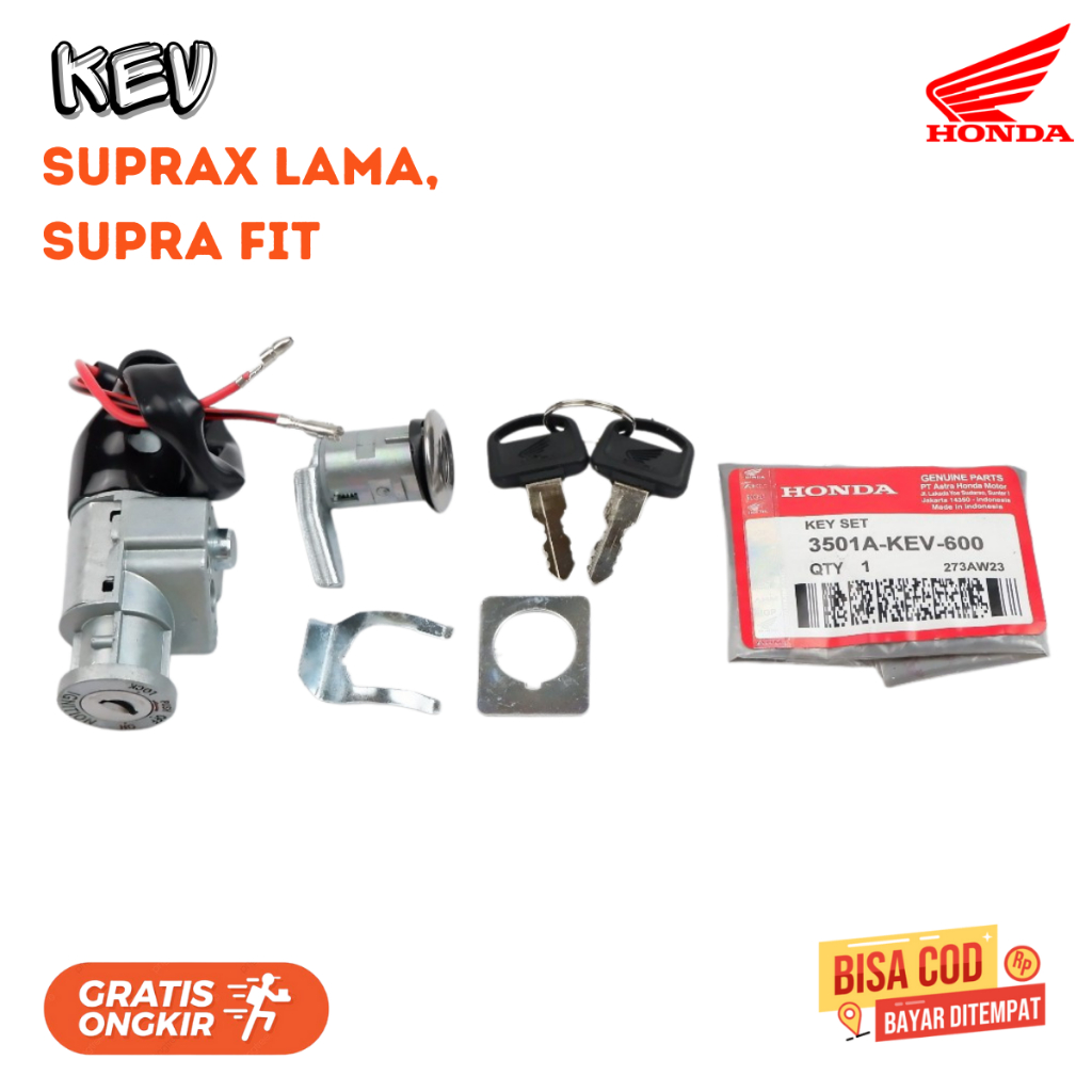 kunci kontak supra x lama - kunci kontak supra fit new - Konci KEV