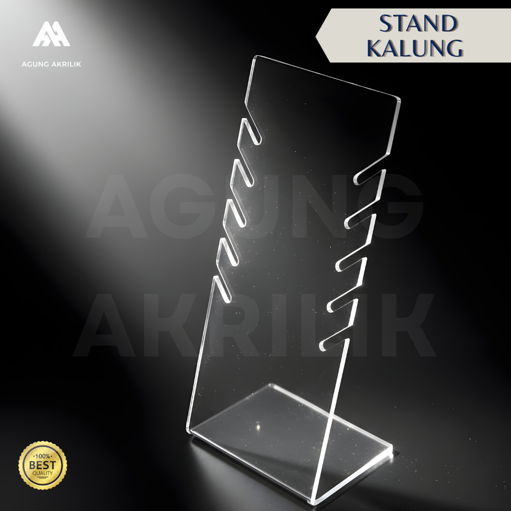 STAND HOLDER DISPLAY KALUNG DUDUKAN NECKLACE HOLDER AKRILIK