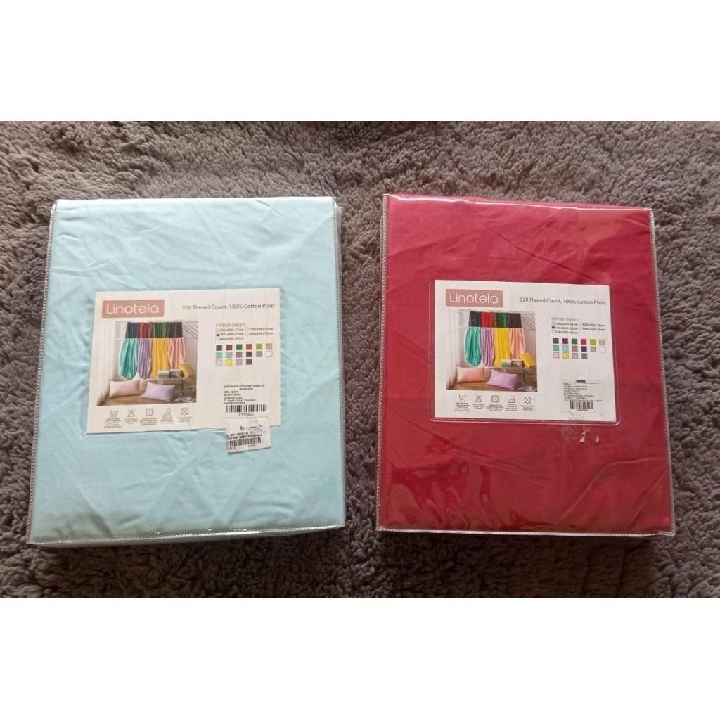 Informa linotela Seprai saja polos Karet keliling 100% Cotton || original