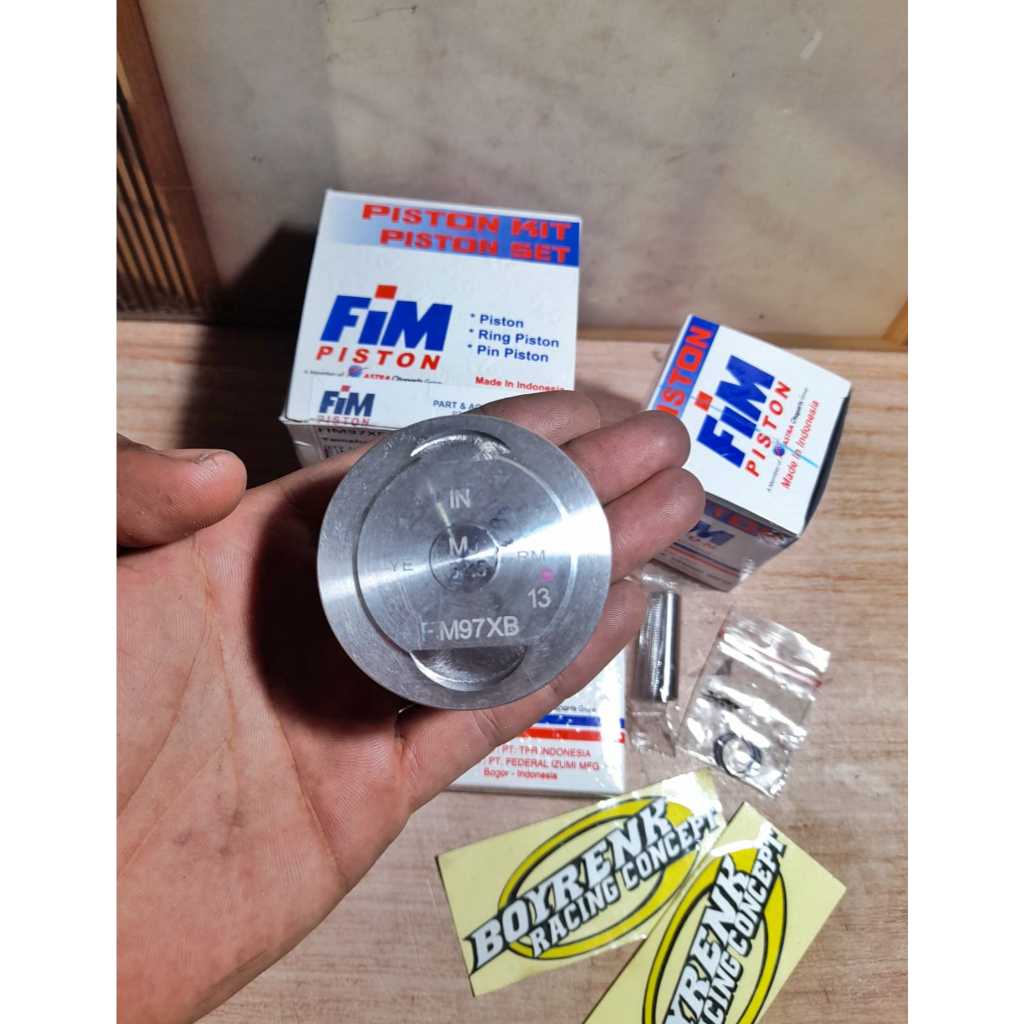piston fim mio j bore up 53,5 54 54,5 55 55,5 56 pen13 Mio m3 fim97xb- BOYRENK MADURA