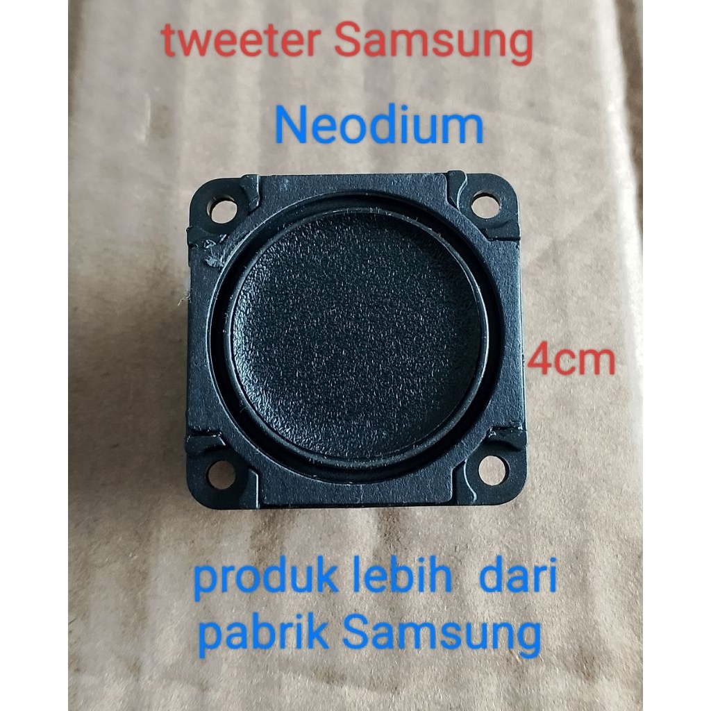 Tweeter Neodium mini hitamMagnetbesar