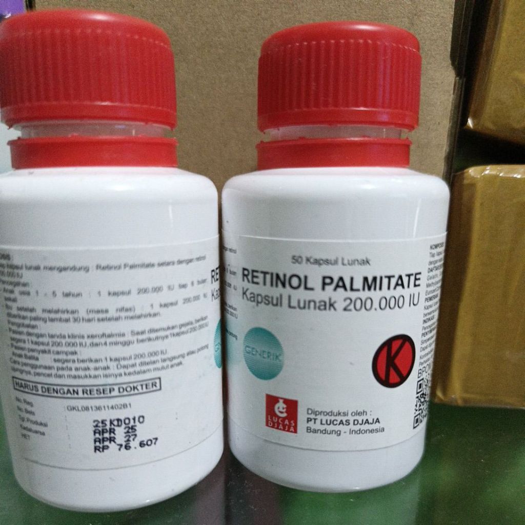 Vitamin A 200.000 iu per botol