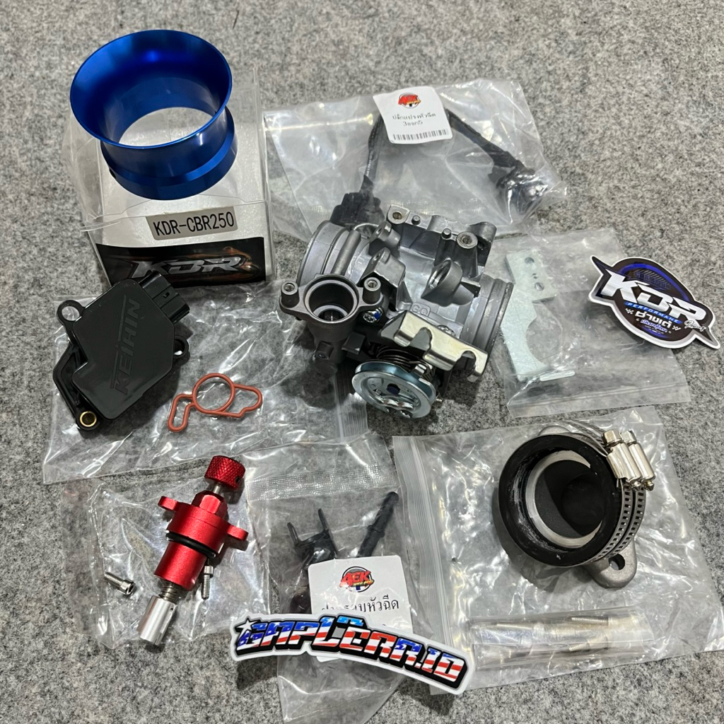 Tb Throtle Body CBR CRF 250 PNP Wave 125 Ukuran 36,38,40,42,45 mm Original Thailand