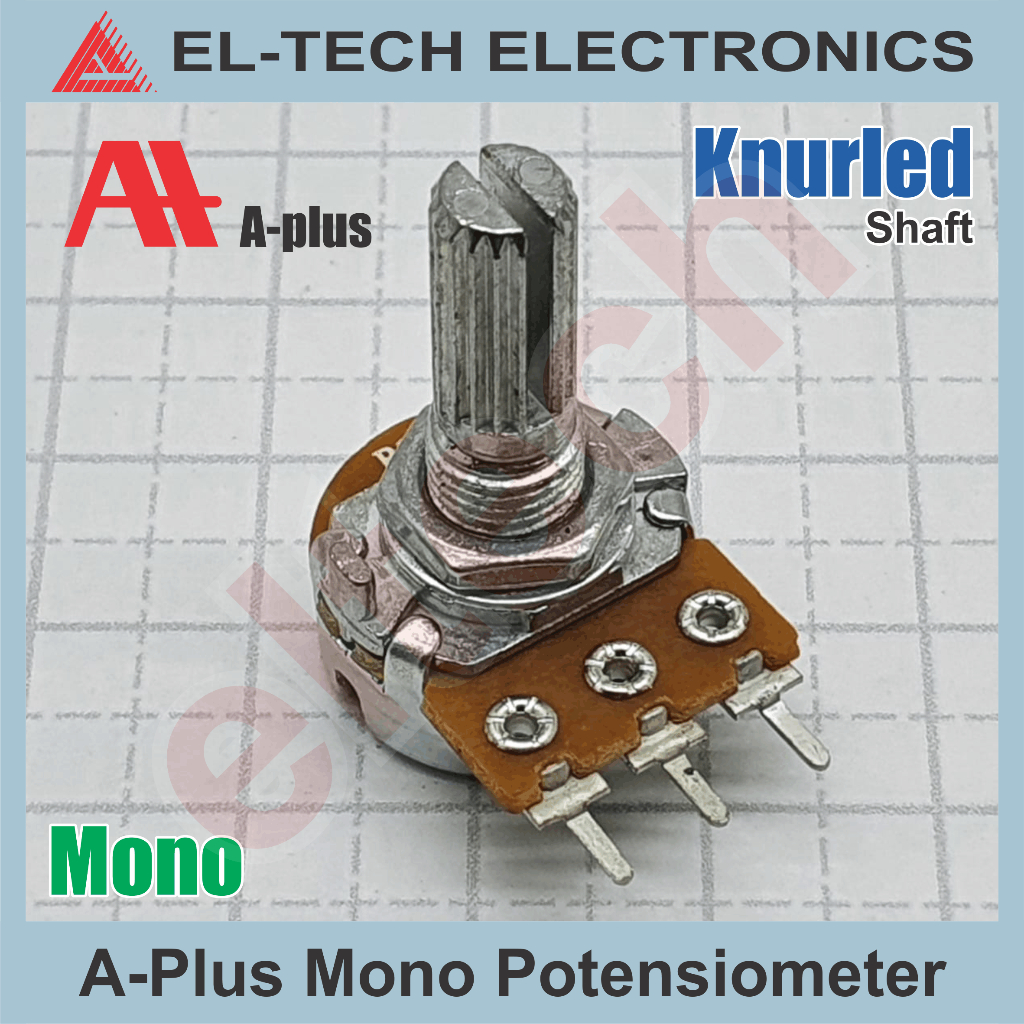 A Plus Potentiometer Mono Stereo CT 0.5W B1K B5K B10K B20K B50K B100K B250K B500K B1M 1K 5K 10K 20K 