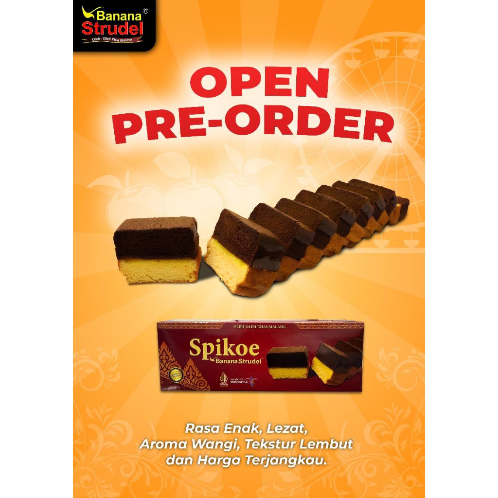 Spikoe Banana Strudel Malang