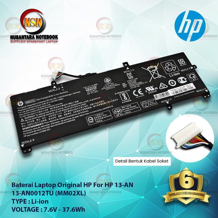 Baterai HP 13-AN 13-AN0012TU MM02XL -Original