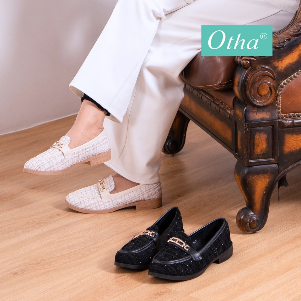 Otha Shoes Sepatu Loafers Wanita - H1268 OLF Tinggi Hak 2CM