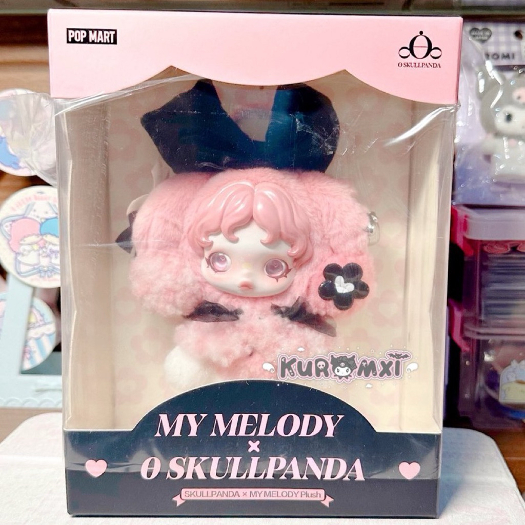 pop mart skullpanda x my melody sanrio