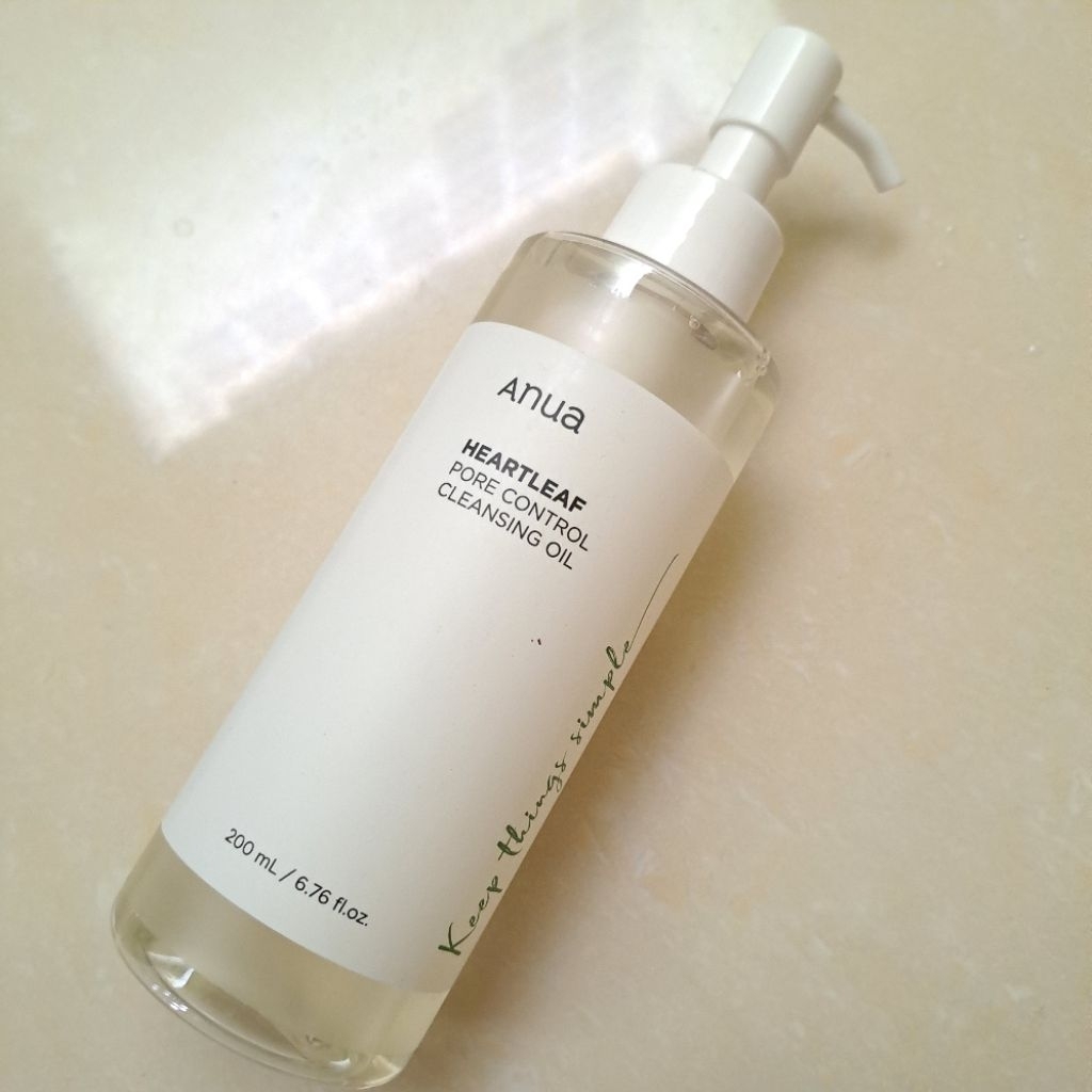 anua heartleaf pore control cleansing oil preloved