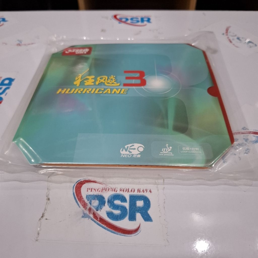 DHS HURRICANE NEO 3 COMERSIL KARET BET PINGPONG